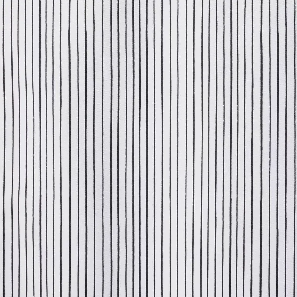 Pillowfort™ 42x84 Black Irregular Mini Stripe Blackout Curtain Panel New